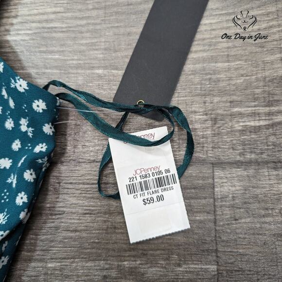 City Triangles Fit & Flare Lined Dress Size M - Picture 4 of 7